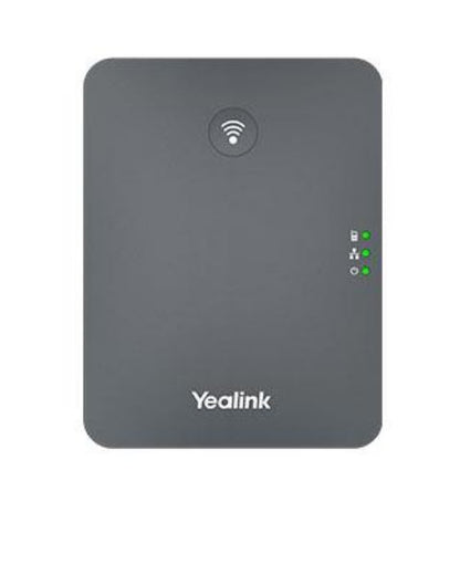 Yealink W70B Wireless DECT IP Base Station for Small and Medium-Sized Businesses, Pairing with up to 10 W73H W57R W59R, Up to 20 Simultaneous Calls