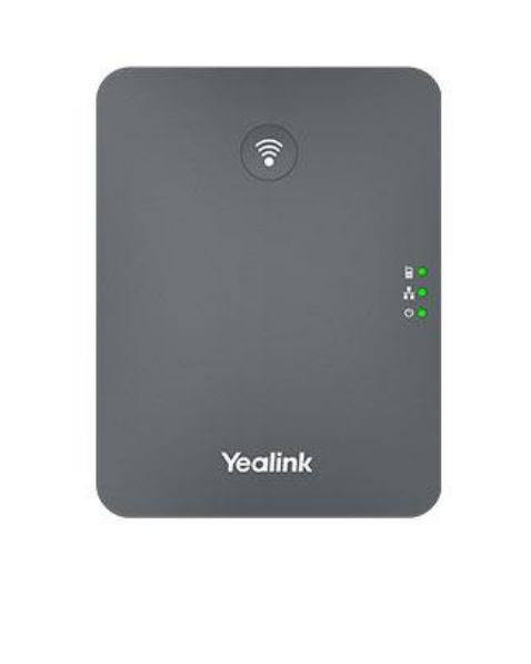 Yealink W70B Wireless DECT IP Base Station for Small and Medium-Sized Businesses, Pairing with up to 10 W73H W57R W59R, Up to 20 Simultaneous Calls