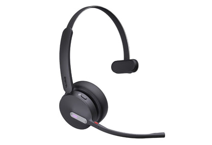 Yealink WH64 Hybrid Mono UC DECT Wireless Headset, DECT  Bluetooth Hybrid Wireless Technology, 3-Mic Noise Cancellation,UC Certified,  Dongle WDD60