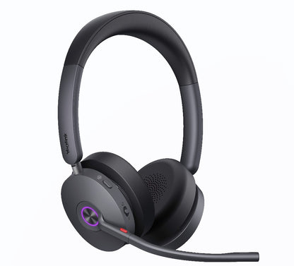 Yealink WH68 Dual Teams Hybrid  DECT  Bluetooth Hybrid Wireless Technology, 4-Mic Hybrid ANC, 4-Mic Noise Cancellation, All-Day-Wearing Comfort WDD60