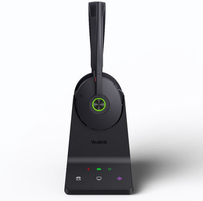 Yealink WH68 Dual UC DECT  Bluetooth Hybrid Wireless Technology, 4-Mic Hybrid ANC, 4-Mic Noise Cancellation, All-Day-Wearing Comfort