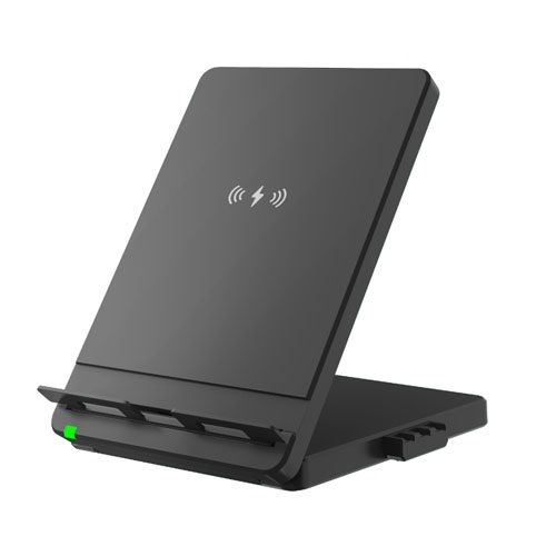 Yealink WHC60 Qi-Certified Wireless Charger for WH66 WH67, USB-C Inputer Port, 10w Fast Charge Mode