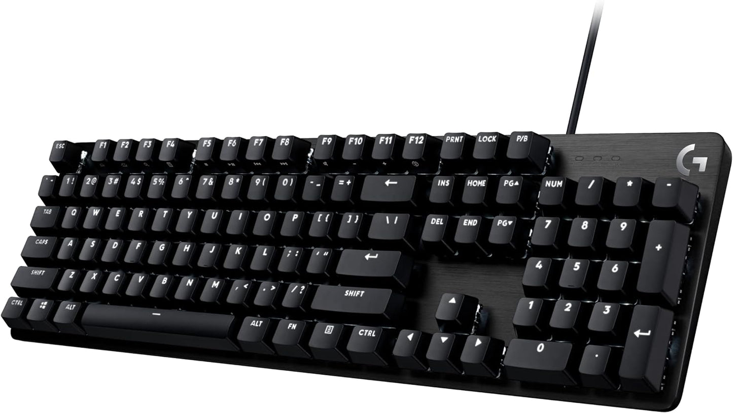(LS)Logitech G413 SE MECHANICAL GAMING KEYBOARD PBT Keycaps Aluminum top case USB 2.0
