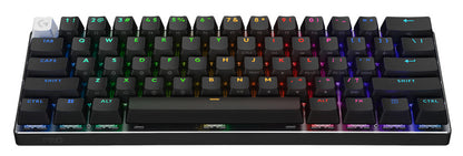 (LS)Logitech PRO X 60 LIGHTSPEED Wireless Gaming Keyboard -Black 2.4GHz LIGHTSPEED Bluetooth, or USB wired connection 2-Year Warranty
