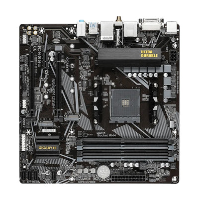 Gigabyte B550M DS3H AC AM4 Ryzen mATX Motherboard, 4x DDR4, 3x PCI-e, 2x M.2, 4x SATA III, RAID 0 1 10, 4x USB 3.2, 4x USB 2.0