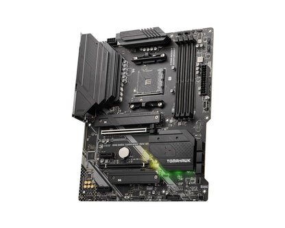 MSI MAG B550 TOMAHAWK MAX WIFI Motherboard, AMD Ryzen AM4, 4xDDR4-128GB, 1xPCIe4.0 x16slots, 2xPCIe3.0 x16slots, 6xSATA 6Gb,  2.5G LANPort, HDMI 2.1