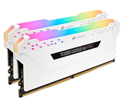 (LS)Corsair Vengeance RGB PRO 16GB (2x8GB) DDR4 3600MHz C18 White Desktop Gaming Memory Intel XMP2.0 AMD Ryzen