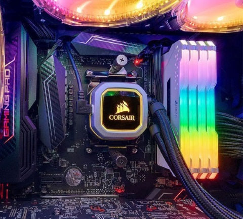 (LS)Corsair Vengeance RGB PRO 16GB (2x8GB) DDR4 3600MHz C18 White Desktop Gaming Memory Intel XMP2.0 AMD Ryzen