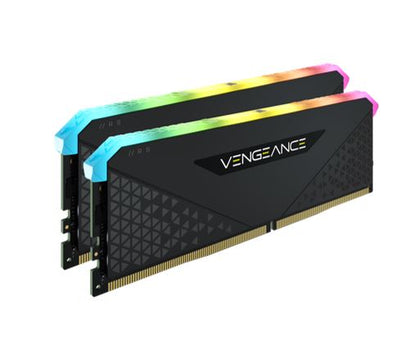 (LS)Corsair Vengeance RGB RS 16GB (2x8GB) DDR4 3200MHz C16 16-20-20-38 Black Heatspreader Desktop Gaming Memory