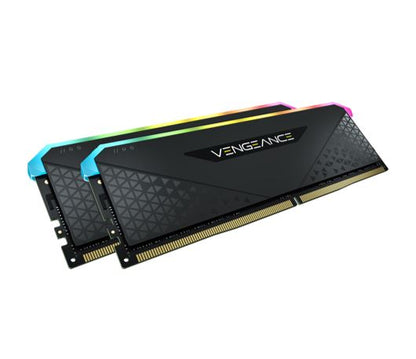 (LS)Corsair Vengeance RGB RS 16GB (2x8GB) DDR4 3200MHz C16 16-20-20-38 Black Heatspreader Desktop Gaming Memory