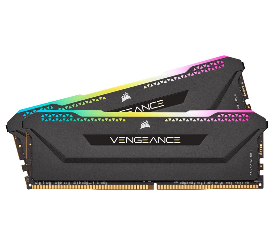 (LS)Corsair Vengeance RGB PRO SL 16GB (2x8GB) DDR4 3600Mhz C18 Black Heatspreader Desktop Gaming Memory