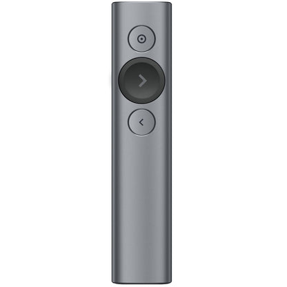 (LS)Logitech Spotlight Presentation Remote Slate 2.4GHz dual Connectivity Bluetooth or USB 30m Range LED 3D accelerometer  Gyrpscope 1 year wty