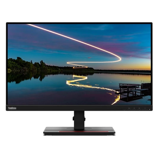 LENOVO ThinkVision T24m-20 23.8 ft 24 ft 60Hz FHD IPS Monitor USB-C Dock 1920x1080 Height Adjust Tilt Swivel Pivot Daisy Chain HDMI DP LAN 4xUSB Hub VESA