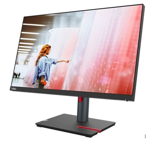 LENOVO ThinkVision P24q-30 23.8 ft 24 ft 24 ft QHD IPS Monitor 2K 2560x1440 16:9 Height Adjustable Tilt Swivel Pivot HDMI DP1.4 DP 4xUSB3.2 Hub 3yr