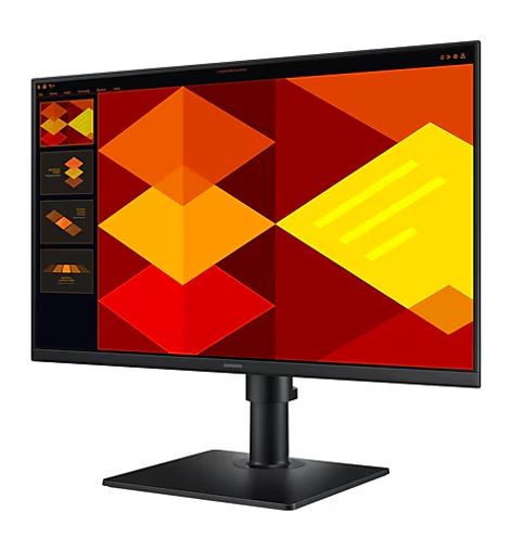 Samsung 24 ft S40GD FHD Monitor 1920 x1080 100Hz 16:9 250cd m2 IPS 2xHDMI Tilt Pivot Swivel HAS VESA Viewing Angle Eye Saver  Game Picture Mode Black