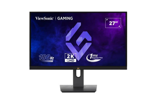 ViewSonic 27 ft  2560 x 1440 2K QHD 180hz 1ms AMD Freesync HDMI 2.0 x2 DisplayPort x 1 Gaming Monitor
