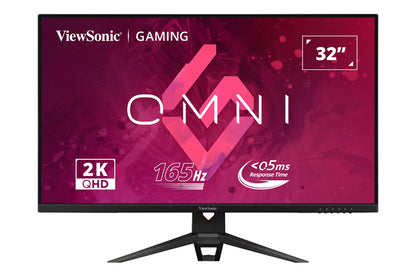 ViewSonic VX3219-2K-PRO-2  32 ft 2K 2560 x 1440 IPS 165Hz 0.5ms, HDR10, VESA100, HDMI2 , DisplayPort 1.2 input, Gaming Monitor (LS)