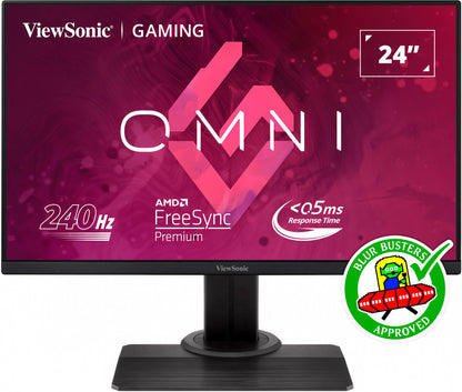 ViewSonic 24 ft ft 240 Hz 0.5ms GTG, IPS FHD, HDR400, 350 cd m² , BLUR BUSTERS  2.0, FPS, RTS, MOBA Game mode, HAS, XG2431 Professional Gaming Monitor(LS)