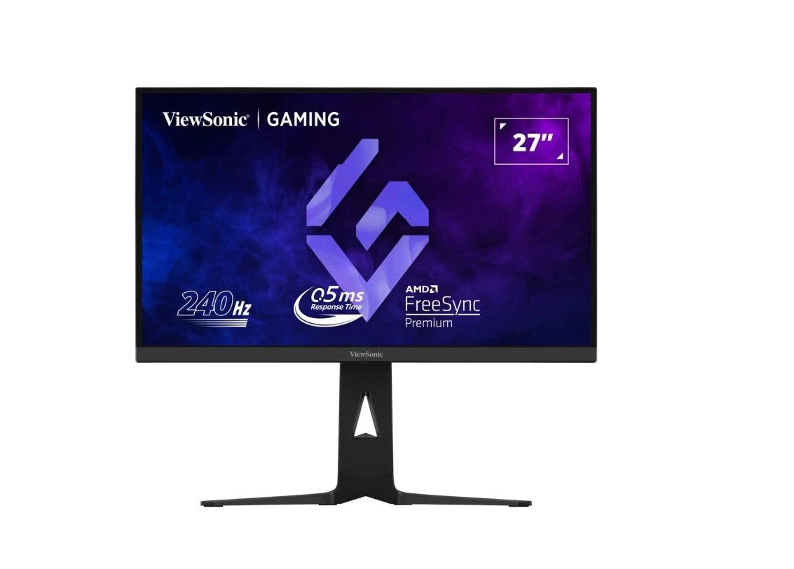ViewSonic 27 ft 2K 2560x1440 IPS, 240hz, USB-C (DP ALT  65W), HAS, 1ms, HDR10, Freesync Premium, HDMI 2.1 , DP 1.4.. Gamer fts Choice Monitor LS