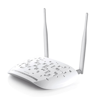 TP-Link TD-W9970 N300 Wireless VDSL ADSL Modem Router 300Mpbs   2.4GHz 4x100Mbps LAN 1xRJ11 2xAntenna