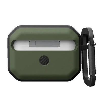 UAG Civilian Apple Airpods Pro (2nd Gen) Rugged Case - Olive Drab (104124117272), DROP Military Standard, Weather-Resistant, 10 Years Warranty