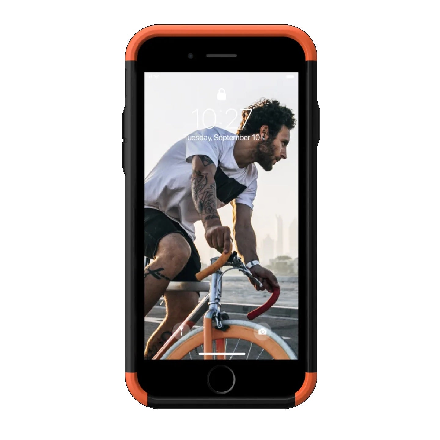 UAG Civilian Apple iPhone SE (3rd  2nd Gen) and iPhone 8 7 Rugged Case - Black (114005114040), 20ft. Drop Protection (6M), 10 Years Warranty