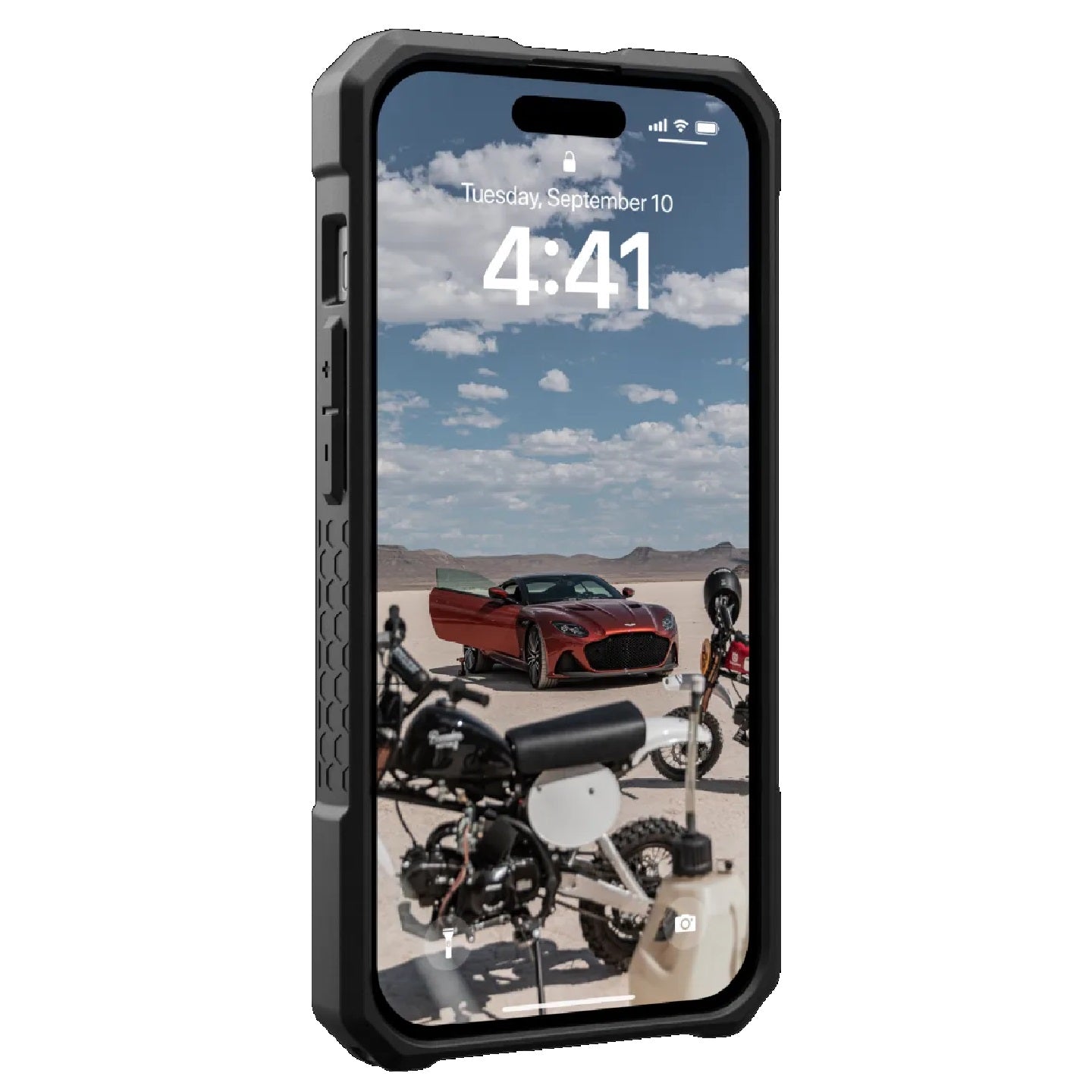 UAG Monarch Pro MagSafe Kevlar Apple iPhone 15 (6.1 ft) Rugged Case - Kevlar Black(114219113940),25ft. Drop Protection (7.6M), 10 Years Warranty