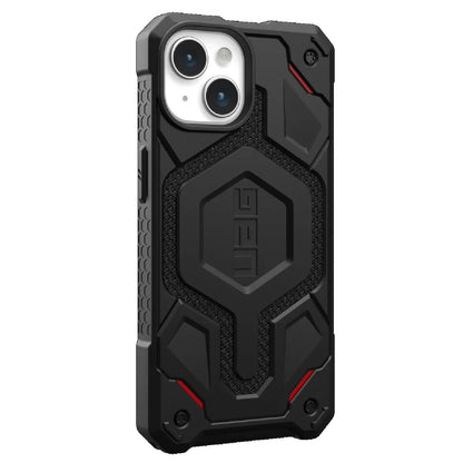 UAG Monarch Pro MagSafe Kevlar Apple iPhone 15 (6.1 ft) Rugged Case - Kevlar Black(114219113940),25ft. Drop Protection (7.6M), 10 Years Warranty