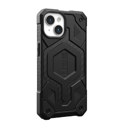 UAG Monarch Pro MagSafe Apple iPhone 15 (6.1 ft) Rugged Case - Carbon Fiber (114219114242),25ft. Drop Protection (7.6M), 10 Years Warranty
