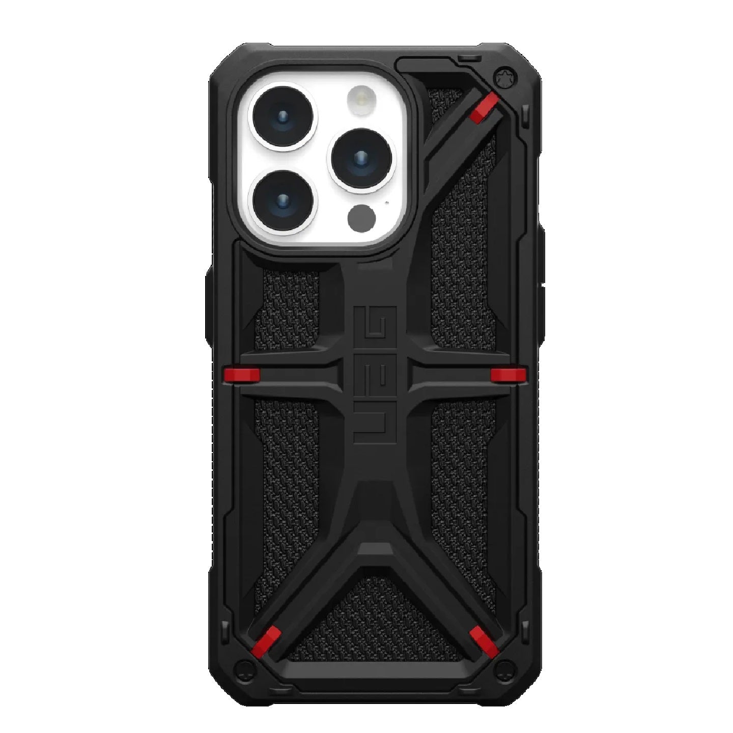 UAG Monarch Kevlar Apple iPhone 15 Pro (6.1 ft) Rugged Case - Kevlar Black(114278113940),20ft. Drop Protection(6M),5 Layers Protection,10 Years Warranty