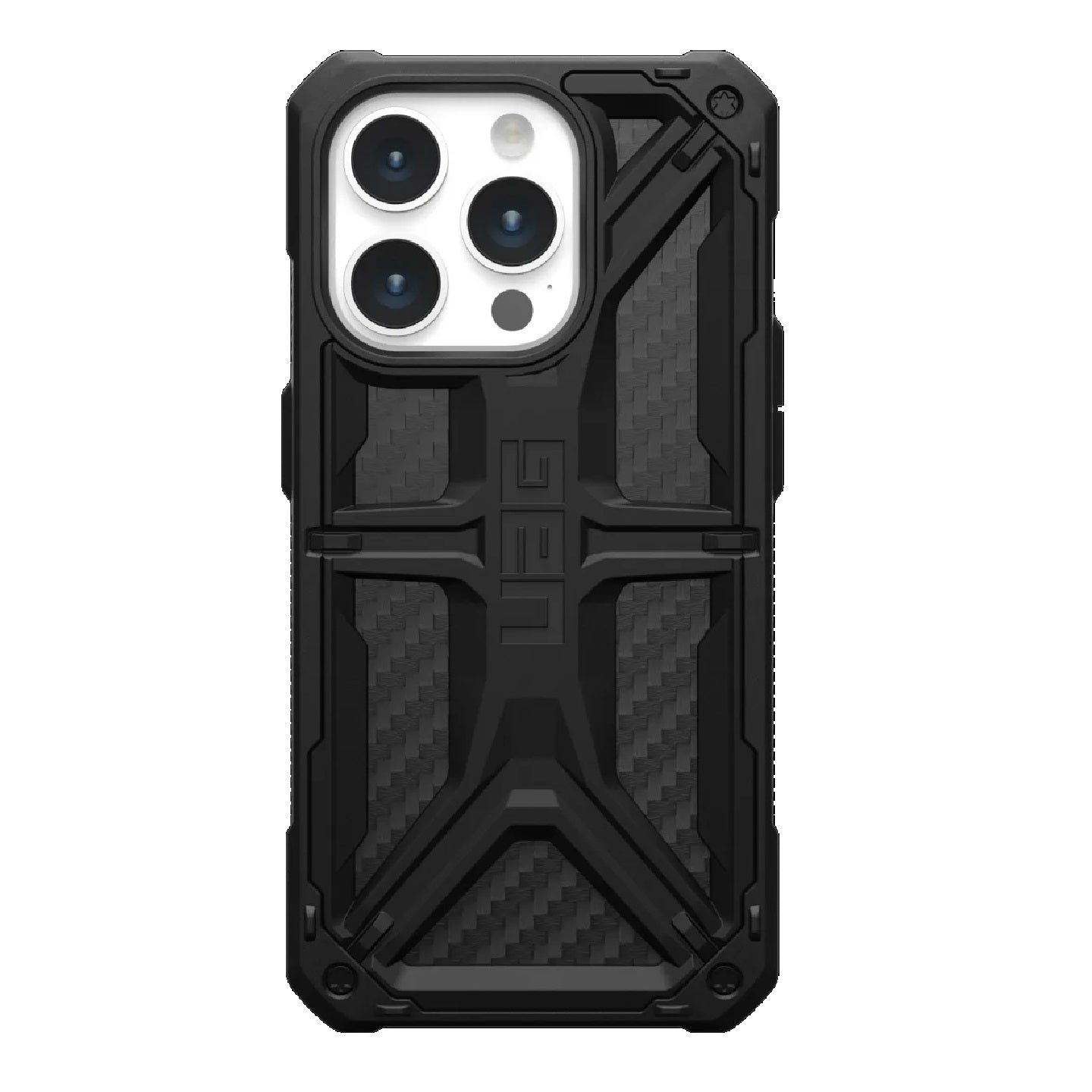UAG Monarch Apple iPhone 15 Pro (6.1 ft) Rugged Case - Carbon Fiber (114278114242), 20ft. Drop Protection (6M), 5 Layers Protection, 10 Years Warranty