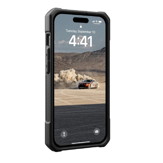UAG Monarch Kevlar Apple iPhone 15 (6.1 ft) Rugged Case - Kevlar Black (114289113940), 20ft. Drop Protection (6M), 10 Years Warranty