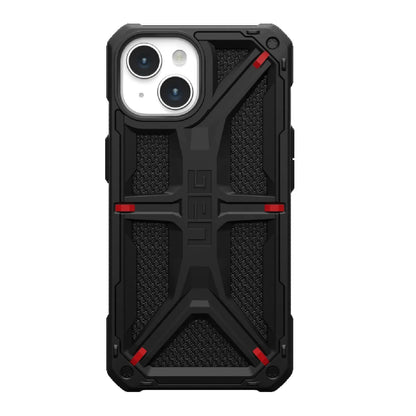 UAG Monarch Kevlar Apple iPhone 15 (6.1 ft) Rugged Case - Kevlar Black (114289113940), 20ft. Drop Protection (6M), 10 Years Warranty
