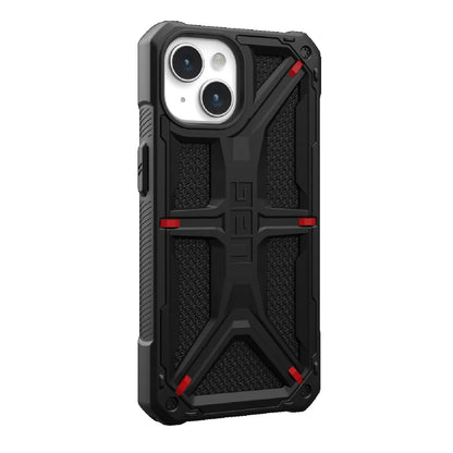 UAG Monarch Kevlar Apple iPhone 15 (6.1 ft) Rugged Case - Kevlar Black (114289113940), 20ft. Drop Protection (6M), 10 Years Warranty