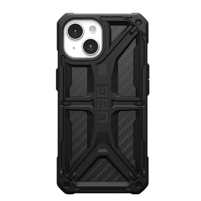 UAG Monarch Apple iPhone 15 (6.1 ft) Rugged Case - Carbon Fiber (114289114242), 20ft. Drop Protection (6M), Tactical Grip, 10 Years Warranty