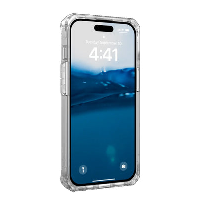 UAG Plyo Apple iPhone 15 (6.1 ft) Rugged Case - Ice (114293114343),16ft. Drop Protection(4.8M),Raised Screen Surround,Air-Soft Corners,10 Years Warranty