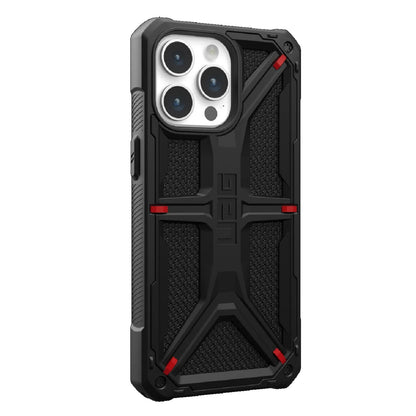 UAG Monarch Kevlar Apple iPhone 15 Pro Max (6.7 ft) Rugged Case - Kevlar Black(114298113940), 20ft. Drop Protection (6M), 10 Years Warranty