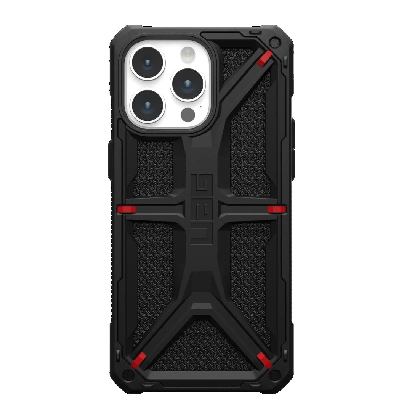 UAG Monarch Kevlar Apple iPhone 15 Pro Max (6.7 ft) Rugged Case - Kevlar Black(114298113940), 20ft. Drop Protection (6M), 10 Years Warranty
