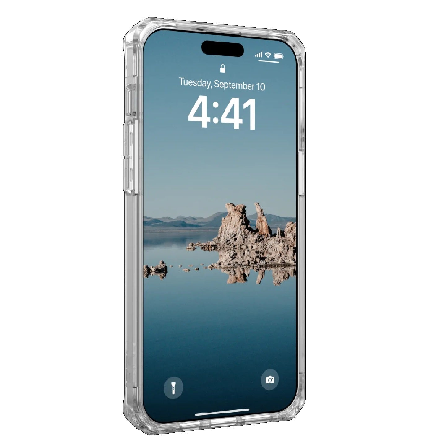 UAG Plyo MagSafe Apple iPhone 15 Pro Max (6.7 ft) Rugged Case - Ice White(114305114341),16ft. Drop Protection (4.8M), 10 Years Warranty