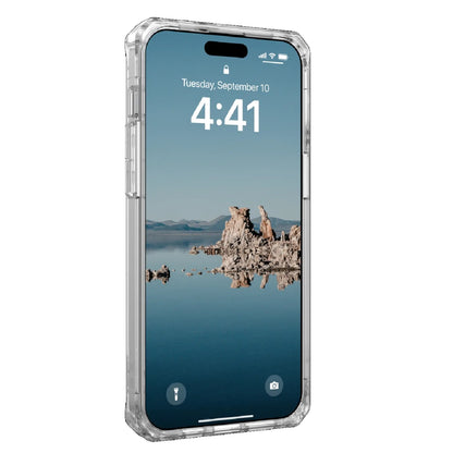 UAG Plyo MagSafe Apple iPhone 15 Pro Max (6.7 ft) Rugged Case - Ice White(114305114341),16ft. Drop Protection (4.8M), 10 Years Warranty