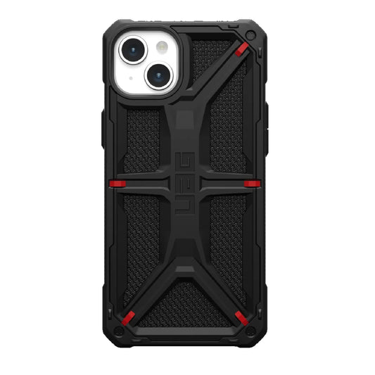 UAG Monarch Kevlar Apple iPhone 15 Plus (6.7 ft) Rugged Case - Kevlar Black (114309113940), 20ft. Drop Protection (6M), 10 Years Warranty