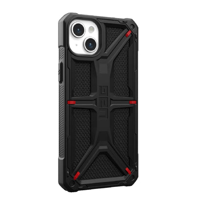 UAG Monarch Kevlar Apple iPhone 15 Plus (6.7 ft) Rugged Case - Kevlar Black (114309113940), 20ft. Drop Protection (6M), 10 Years Warranty