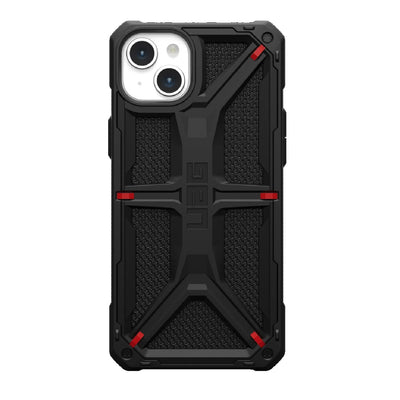 UAG Monarch Kevlar Apple iPhone 15 Plus (6.7 ft) Rugged Case - Kevlar Black (114309113940), 20ft. Drop Protection (6M), 10 Years Warranty