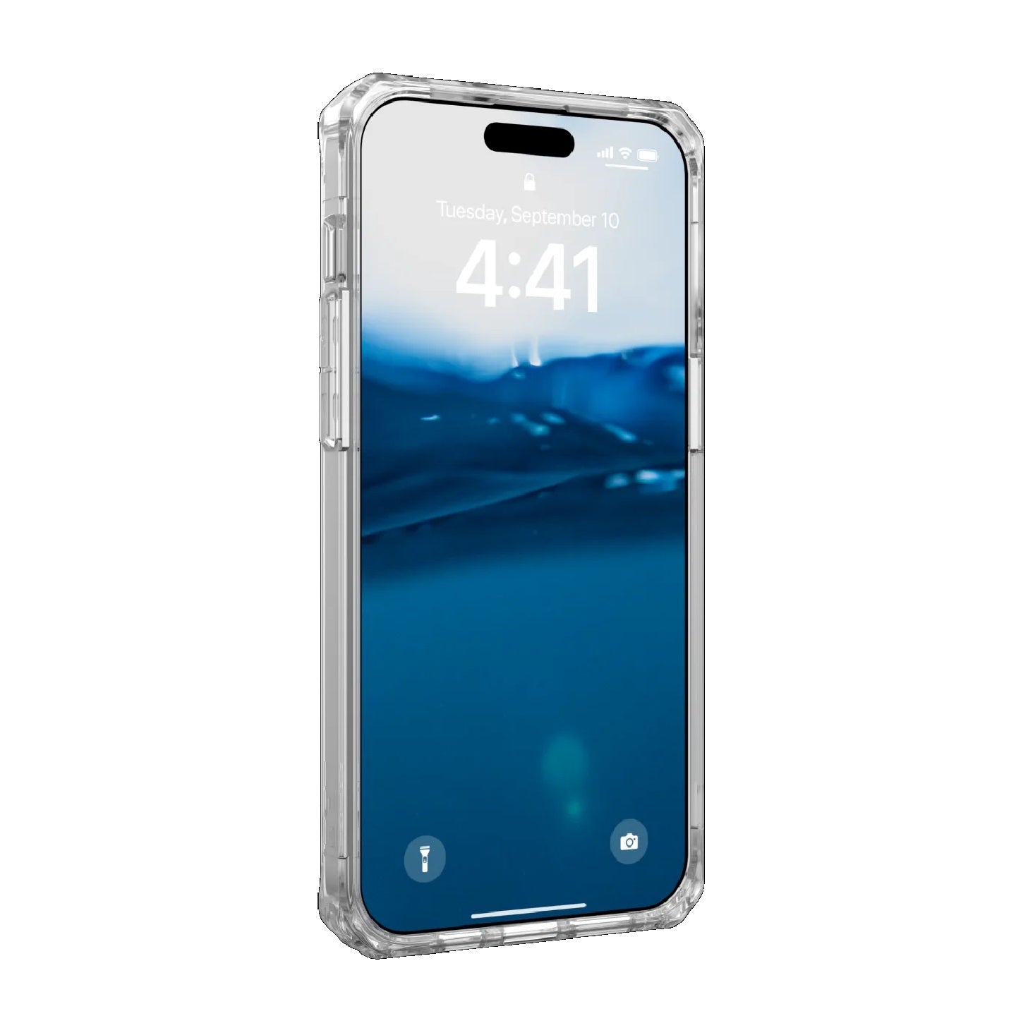 UAG Plyo Apple iPhone 15 Pro Max (6.7 ft) Rugged Case - Ice (114310114343), 16ft. Drop Protection (4.8M), Raised Screen Surround, 10 Years Warranty