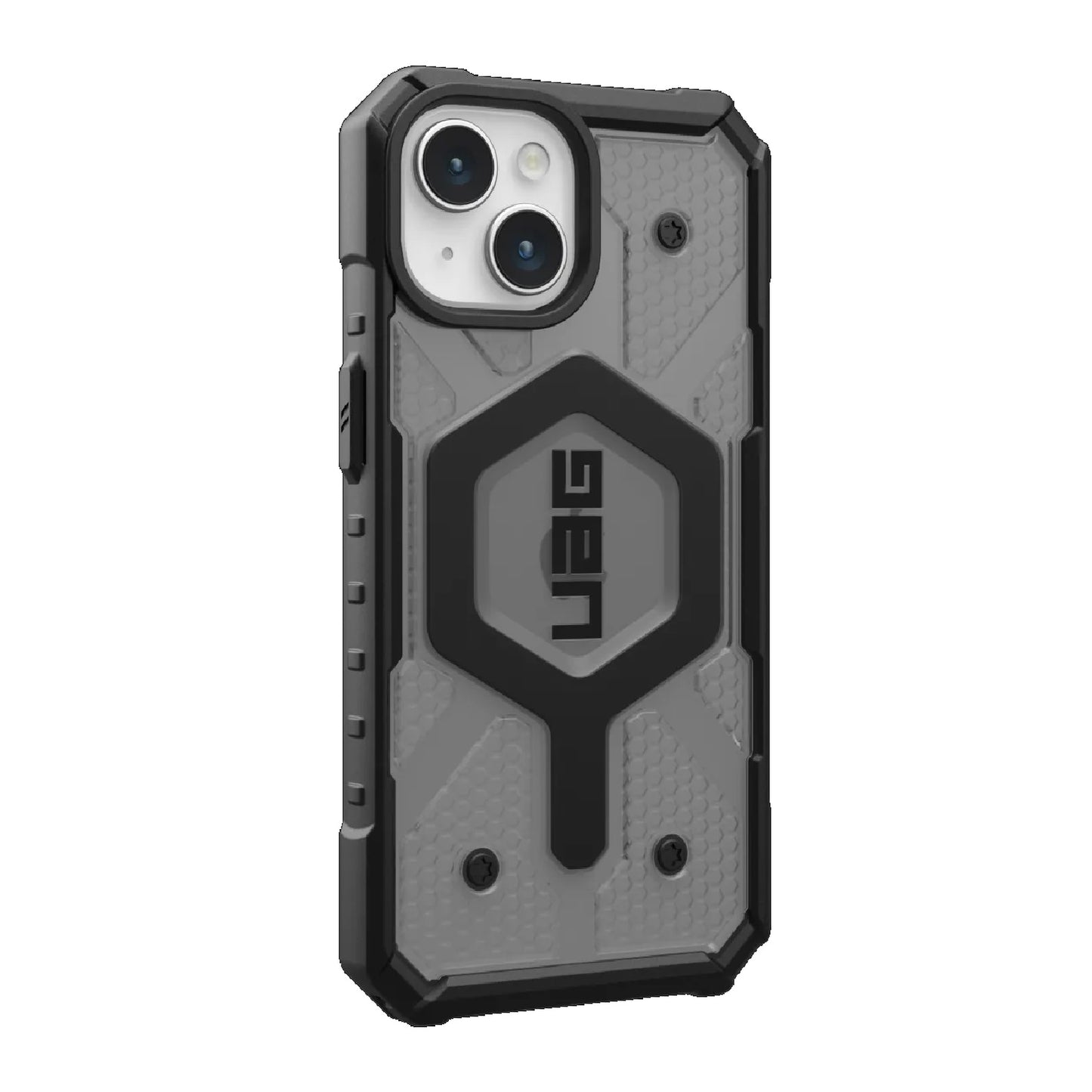 UAG Pathfinder MagSafe Apple iPhone 15 (6.1 ft) Rugged Case - Ash (114358113131), 18ft. Drop Protection (5.4M), Tactical Grip, 10 Years Warranty