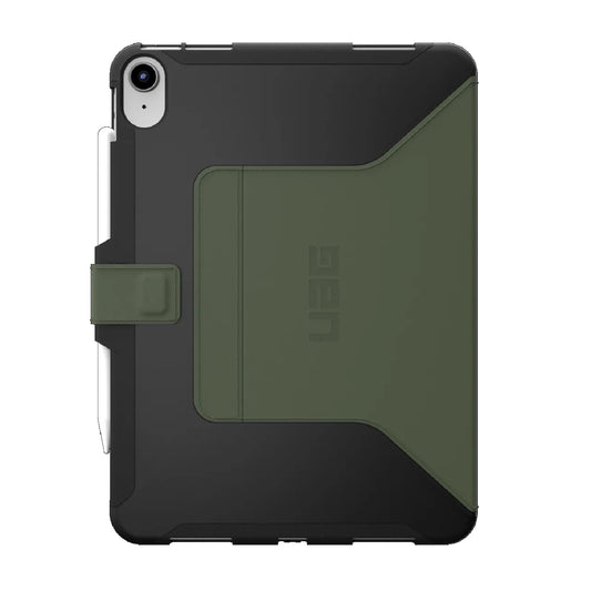 UAG Scout Apple iPad (11.0 ft) 11th Gen (A16)   iPad 10th Gen (10.9 ft) Folio Rugged Case (Black Olive) - DROP Military Standard, 1 Year Warranty