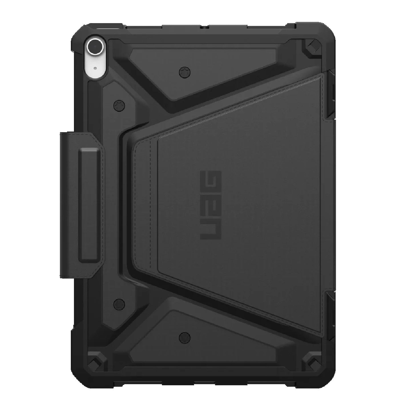 UAG Metropolis SE Apple iPad Air (11 ft) (M3 M2) (7th 6th Gen) Folio Rugged Case - Black (124473114040), DROP Military Standard, 10 Years Warranty
