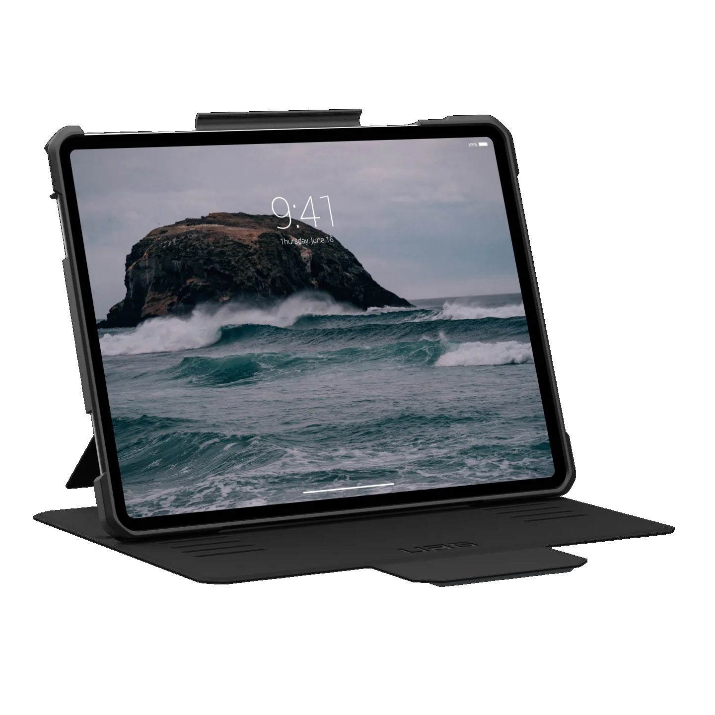 UAG Metropolis SE Apple iPad Air M2 (11 ft) (6th Gen) Folio Rugged Case - Cloud Blue (124473114151), DROP Military Standard, 10 Years Warranty