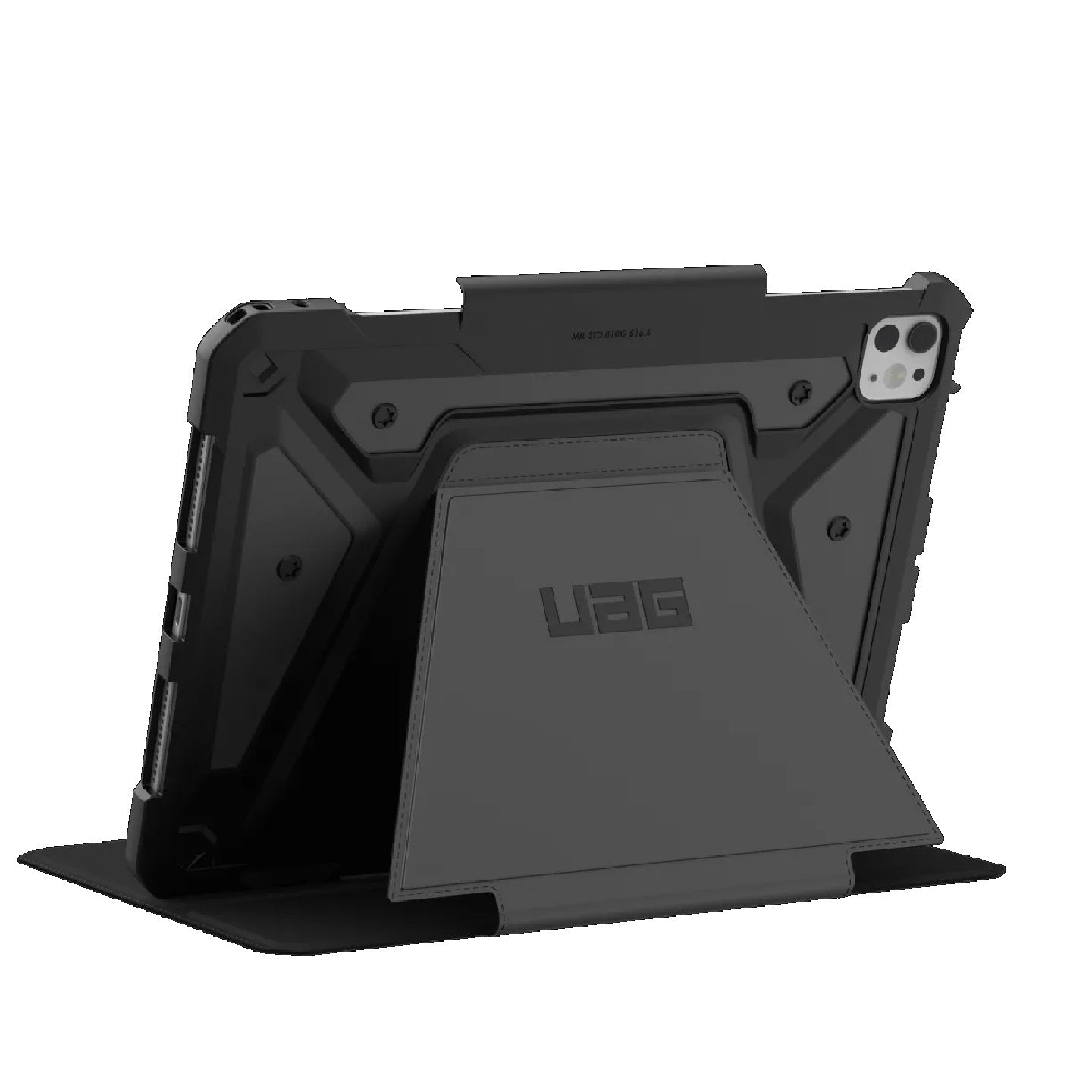 UAG Metropolis SE Apple iPad Pro M4 (11 ft) (5th Gen) Folio Rugged Case - Black (124475114040), DROP Military Standard, 10 Years Warranty