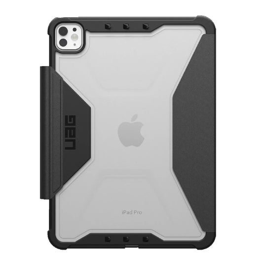 UAG Plyo Apple iPad Pro M4 (11 ft) (5th Gen) Folio Rugged Case - Black Ice (124477114043), DROP Military Standard, 10 Years Warranty